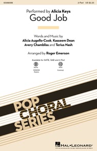 cover Good Job Two-Part choral sheet music cover